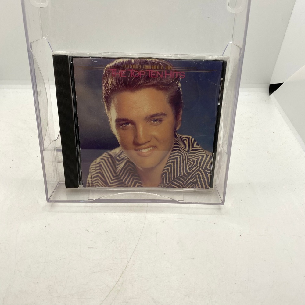 Elvis Presley The Top Ten Hits Commemorative Issue CD RCA 6383-2-R 1987 Remaster